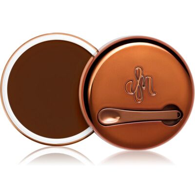 Danessa Myricks Beauty Yummy Skin Blurring Balm Powder fond de teint compact crème teinte Shade: 10 - Deep with Warm Neutral Undertones 18 g Danessa Myricks Beauty Yummy Skin Blurring Balm Powder fond de teint compact crème teinte Shade: 10 - Deep with Warm Neutral Undertones 18 g