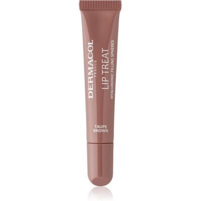 Dermacol Lip Treat brillant à lèvres hydratant teinte 9 Taupe Brown (Choco & Vanilla) 10 ml Dermacol Lip Treat brillant à lèvres hydratant teinte 9 Taupe Brown (Choco & Vanilla) 10 ml