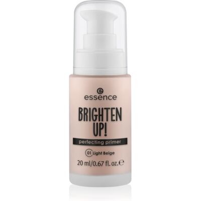 essence BRIGHTEN UP! Perfecting Primer base liquide pour fond de teint teinte 01 Light Beige 20 ml essence BRIGHTEN UP! Perfecting Primer base liquide pour fond de teint teinte 01 Light Beige 20 ml