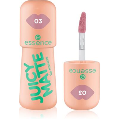 essence JUICY MATTE rouge à lèvres mousse effet mat teinte 03 Nude Pink 2.7 ml essence JUICY MATTE rouge à lèvres mousse effet mat teinte 03 Nude Pink 2.7 ml