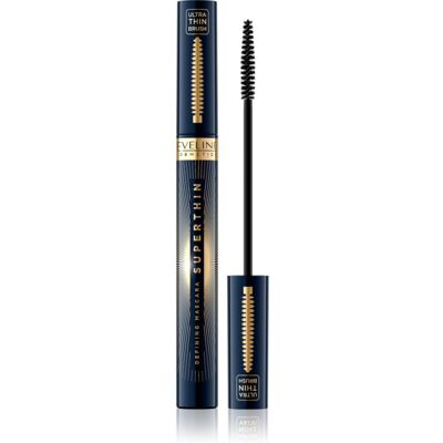 Eveline Cosmetics Superthin mascara cils allongés et séparés 6 ml Eveline Cosmetics Superthin mascara cils allongés et séparés 6 ml
