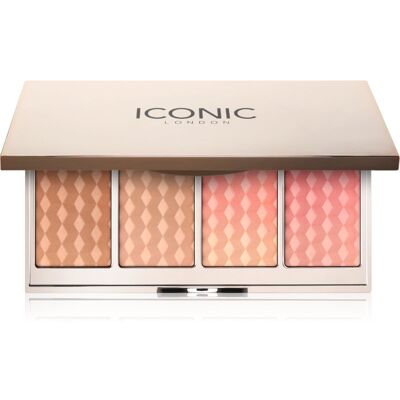 ICONIC London Get Cheeky Palette visage 4x4 g ICONIC London Get Cheeky Palette visage 4x4 g