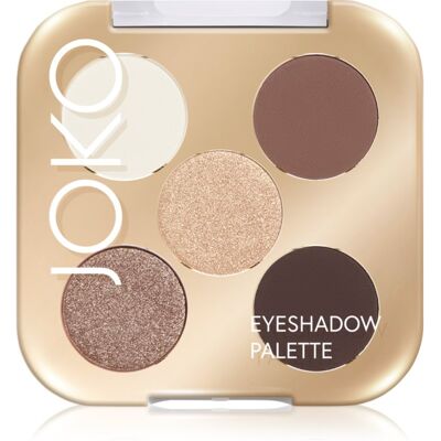 JOKO Eyeshadow Palette palette de fards à paupières 5 couleurs teinte Smoky Nude 7 g JOKO Eyeshadow Palette palette de fards à paupières 5 couleurs teinte Smoky Nude 7 g