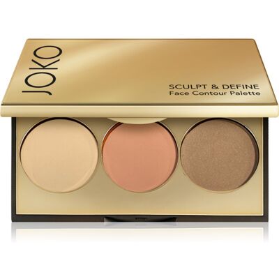 JOKO Sculpt & Define palette contouring teinte 03 Soft Harmony 8 g JOKO Sculpt & Define palette contouring teinte 03 Soft Harmony 8 g