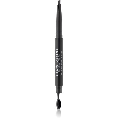 MUA Makeup Academy Brow Define crayon pour sourcils avec brosse teinte Black 0.25 g MUA Makeup Academy Brow Define crayon pour sourcils avec brosse teinte Black 0.25 g