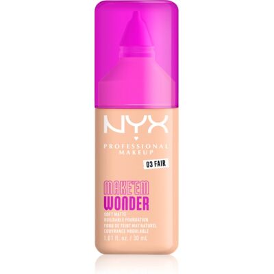 NYX Professional Makeup Em Wonder - Fond de Teint, Clair, 30ml NYX Professional Makeup Em Wonder - Fond de Teint, Clair, 30ml