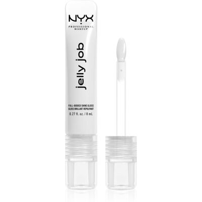 NYX Professional Makeup Jelly Job brillant à lèvres éclatant effet repulpant teinte Just Jelly 7.5 ml NYX Professional Makeup Jelly Job brillant à lèvres éclatant effet repulpant teinte Just Jelly 7.5 ml