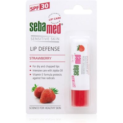 Rouge à lèvres fraise SPF30 Sebamed - Lip Defense Stick Fraise Rouge à lèvres fraise SPF30 Sebamed - Lip Defense Stick Fraise