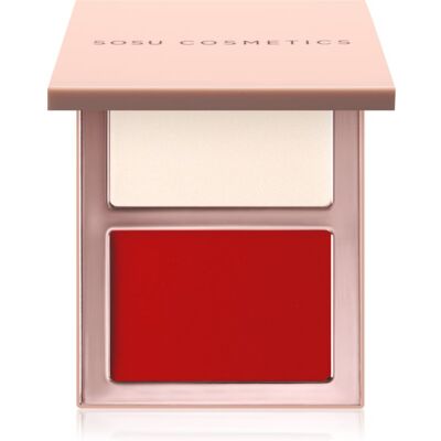 SOSU Cosmetics Blush and Glow Duo fond de teint crémeux et enlumineur 2x4 g SOSU Cosmetics Blush and Glow Duo fond de teint crémeux et enlumineur 2x4 g