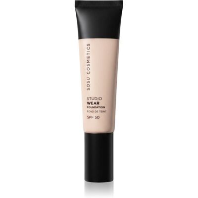 SOSU Cosmetics Studio Wear fond de teint couvrant SPF 50 teinte 00 Cool 32 ml SOSU Cosmetics Studio Wear fond de teint couvrant SPF 50 teinte 00 Cool 32 ml