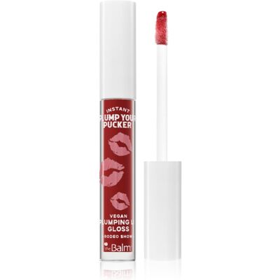 theBalm Plump Your Pucker Lip Gloss brillant à lèvres volumisant teinte Rodeo Show 2.7 ml theBalm Plump Your Pucker Lip Gloss brillant à lèvres volumisant teinte Rodeo Show 2.7 ml