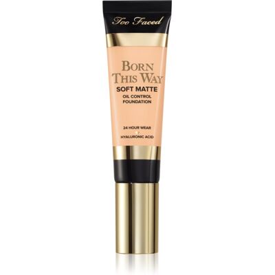Too Faced Born This Way Soft Matte Foundation - Amande - Résistant à l'eau, contrôle de l'huile Too Faced Born This Way Soft Matte Foundation - Amande - Résistant à l'eau, contrôle de l'huile