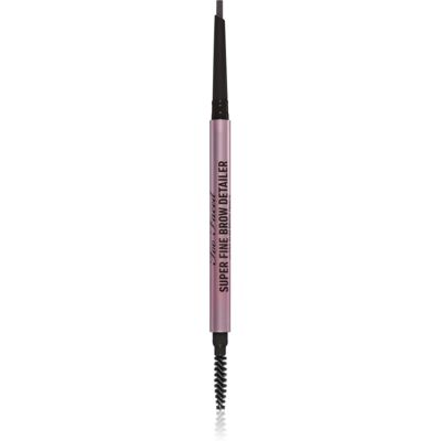 Too Faced Superfine Brow Detailer Crayon à sourcils ultra fin - Noir doux - Crayon à sourcils Too Faced Superfine Brow Detailer Crayon à sourcils ultra fin - Noir doux - Crayon à sourcils