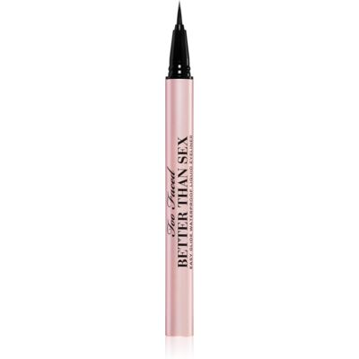 Eyeliner liquide waterproof Too Faced Better Than Sex - Noir profond Eyeliner liquide waterproof Too Faced Better Than Sex - Noir profond