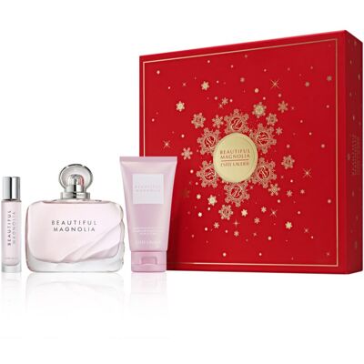 Estée Lauder Holiday Beautiful Magnolia The Gift Set coffret cadeau pour femme Estée Lauder Holiday Beautiful Magnolia The Gift Set coffret cadeau pour femme