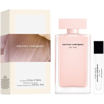 narciso rodriguez for her coffret cadeau pour femme narciso rodriguez for her coffret cadeau pour femme