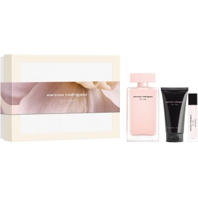 narciso rodriguez for her coffret cadeau pour femme narciso rodriguez for her coffret cadeau pour femme