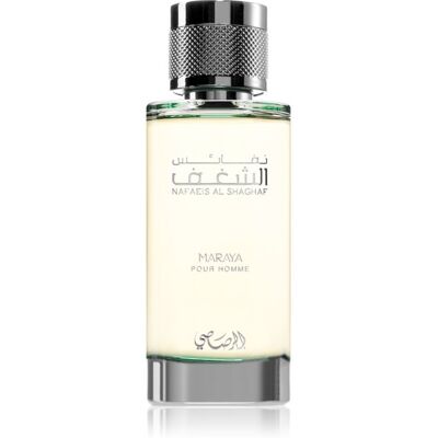 Rasasi Nafaeis Al Shaghaf Maraya Homme Eau de Parfum pour homme 100 ml Rasasi Nafaeis Al Shaghaf Maraya Homme Eau de Parfum pour homme 100 ml