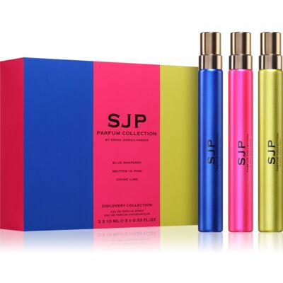 Sarah Jessica Parker SJP Parfum Collection Discovery Kit ensemble pour femme 3x10 ml Sarah Jessica Parker SJP Parfum Collection Discovery Kit ensemble pour femme 3x10 ml