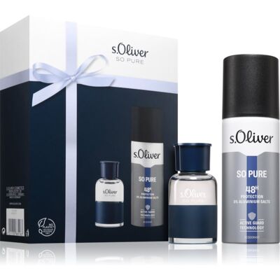 s.Oliver So Pure Men coffret cadeau pour homme 1 pcs s.Oliver So Pure Men coffret cadeau pour homme 1 pcs