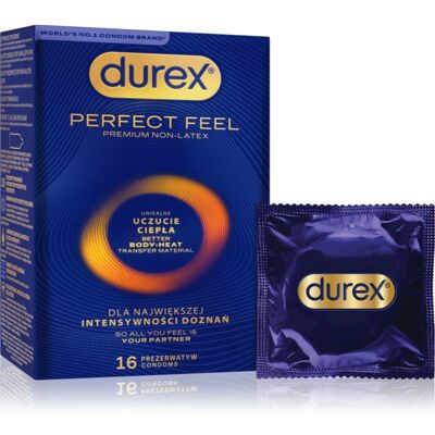 Durex Perfect Feel préservatifs 16 pcs Durex Perfect Feel préservatifs 16 pcs