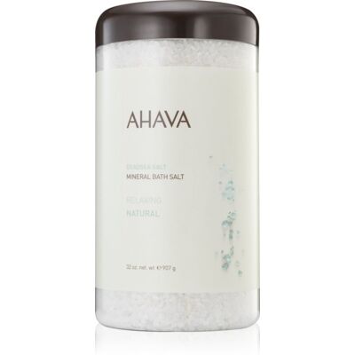 AHAVA Dead Sea Salt Natural Relaxing sel de bain minéral de la Mer Morte 907 g AHAVA Dead Sea Salt Natural Relaxing sel de bain minéral de la Mer Morte 907 g