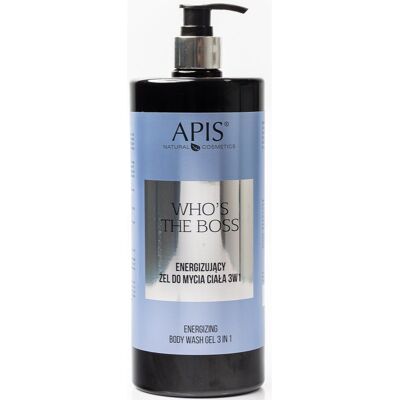 Apis Natural Cosmetics Who's the boss Gel douche énergisant - Gel douche Apis Natural Cosmetics Who's the boss Gel douche énergisant - Gel douche