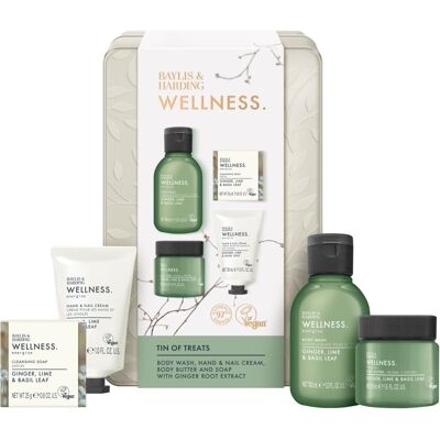Baylis & Harding Wellness. Energise coffret cadeau corps Ginger, Lime & Basil Leaf Baylis & Harding Wellness. Energise coffret cadeau corps Ginger, Lime & Basil Leaf