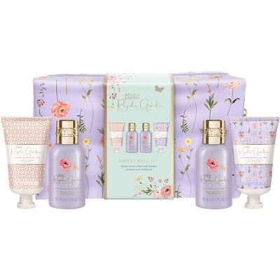 Baylis & Harding Royale Garden Lavender & Rose Hip Tea coffret cadeau corps et cheveux Baylis & Harding Royale Garden Lavender & Rose Hip Tea coffret cadeau corps et cheveux