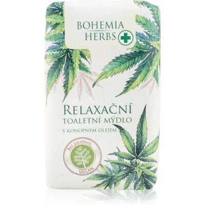Bohemia Gifts Bohemia Herbs Cannabis savon solide 100 g Bohemia Gifts Bohemia Herbs Cannabis savon solide 100 g