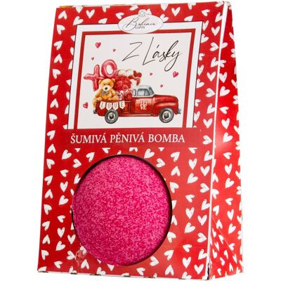 Bohemia Gifts Bath Bombs With Love bombe de bain 110 g Bohemia Gifts Bath Bombs With Love bombe de bain 110 g
