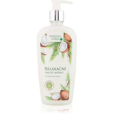Bohemia Gifts Bohemia Herbs Coconut Oil savon liquide 300 ml Bohemia Gifts Bohemia Herbs Coconut Oil savon liquide 300 ml