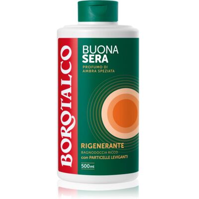 Borotalco Good Evening Regenerating gel douche régénérant parfums Spiced Amber 500 ml Borotalco Good Evening Regenerating gel douche régénérant parfums Spiced Amber 500 ml