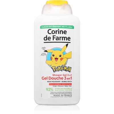 Corine de farme Shower Gel 3 in 1 gel douche et shampoing doux pour enfant 3 en 1 500 ml Corine de farme Shower Gel 3 in 1 gel douche et shampoing doux pour enfant 3 en 1 500 ml