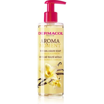 Dermacol Aroma Moment Vanilla Bourbon savon liquide mains 250 ml Dermacol Aroma Moment Vanilla Bourbon savon liquide mains 250 ml