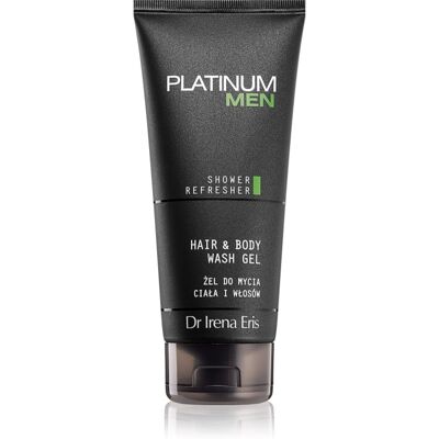 Dr Irena Eris Platinum Men Clean-Up - Gel douche rafraîchissant pour corps et cheveux Dr Irena Eris Platinum Men Clean-Up - Gel douche rafraîchissant pour corps et cheveux