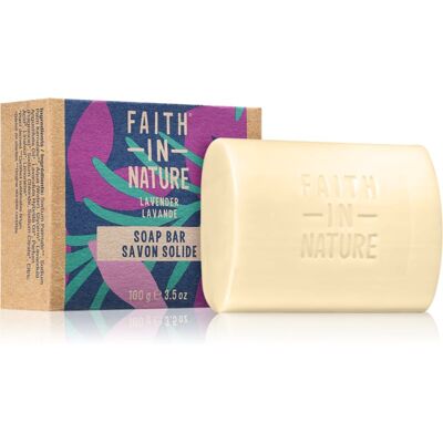 Faith In Nature Hand Made Soap Lavender savon solide naturel arôme lavande 100 g Faith In Nature Hand Made Soap Lavender savon solide naturel arôme lavande 100 g