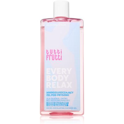 Farmona Tutti Frutti EVERYBODY RELAX gel douche exfoliant 400 ml Farmona Tutti Frutti EVERYBODY RELAX gel douche exfoliant 400 ml