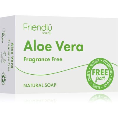 Savon Aloe Vera Friendly Soap 95 g - Naturel, Éthique, Végétalien Savon Aloe Vera Friendly Soap 95 g - Naturel, Éthique, Végétalien