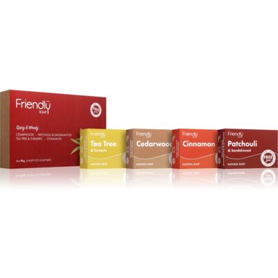 Friendly Soap Spicy & Woody coffret cadeau Friendly Soap Spicy & Woody coffret cadeau