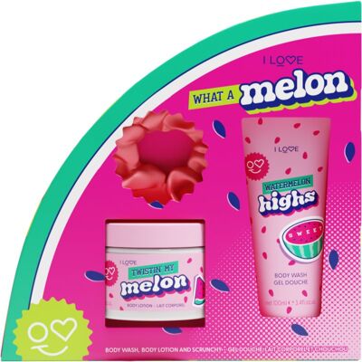 I Love What a Melon coffret cadeau corps I Love What a Melon coffret cadeau corps