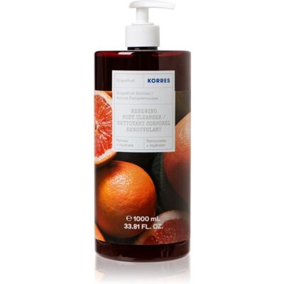 Korres Grapefruit gel douche rafraîchissant 1000 ml Korres Grapefruit gel douche rafraîchissant 1000 ml