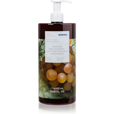 Korres Santorini Grape gel de douche revitalisant 1000 ml Korres Santorini Grape gel de douche revitalisant 1000 ml