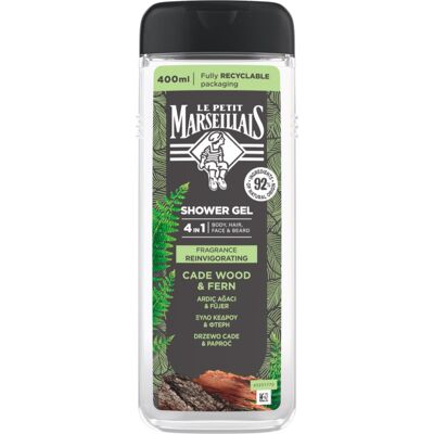 Le Petit Marseillais Le Petit Marseillais Cade Wood & Fern Gel Douche - Gel Douche Le Petit Marseillais Le Petit Marseillais Cade Wood & Fern Gel Douche - Gel Douche