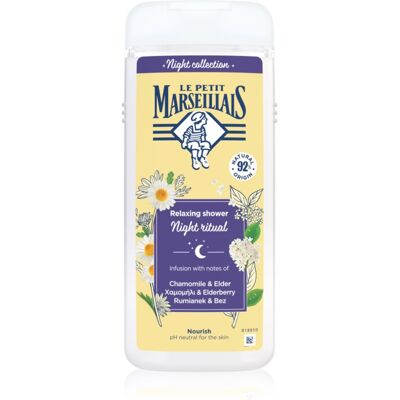 Le Petit Marseillais Night Collection Chamomile & Elder gel douche relaxant 650 ml Le Petit Marseillais Night Collection Chamomile & Elder gel douche relaxant 650 ml