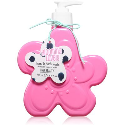 Mad Beauty Blooming Lovely savon liquide mains et corps 480 ml Mad Beauty Blooming Lovely savon liquide mains et corps 480 ml