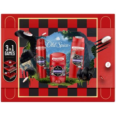 Old Spice Nightpanther Gamebox coffret cadeau pour homme Old Spice Nightpanther Gamebox coffret cadeau pour homme