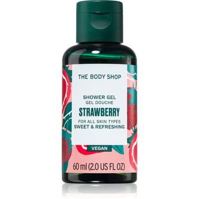 The Body Shop Gel Douche Fraise - Hydratant, Naturel, 60ml The Body Shop Gel Douche Fraise - Hydratant, Naturel, 60ml
