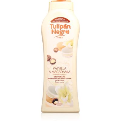 Tulipán Negro Vanilla Y Macadamia gel de douche 650 ml Tulipán Negro Vanilla Y Macadamia gel de douche 650 ml