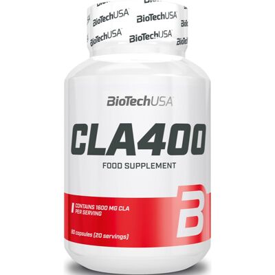 BioTechUSA CLA 400 - Complément Alimentaire pour la Gestion du Poids - 80 Capsules BioTechUSA CLA 400 - Complément Alimentaire pour la Gestion du Poids - 80 Capsules